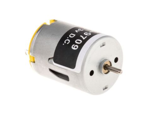 Silnik DC, 1.5 → 3 V., 850 mA, 1,6 W, 7800 obr./min, 20 gcm, RS PRO