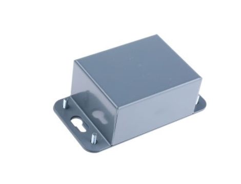 Obudowa urządzeń elektronicznych, Stal walcowana na zimno, Szary, 65 x 85 x 42mm, RS PRO