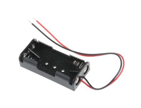 Uchwyt do baterii, x 2, montaż w obudowie