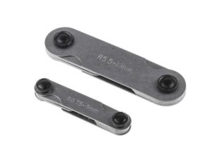 Zestaw do pomiaru promienia, typ: Wskaźnik promienia, Jednostki metryczne, l. łopatek: 16, przyrost: 0.25mm