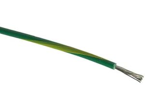 Jednożyłowy kabel sterowniczy CSA 16 mm, Maximum of +70 C 600 V Zielony/Żółty, RS PRO