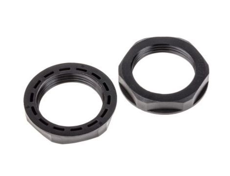 Nakrętka do dławnic kablowych, PG21, IP68, kolor: Czarny, materiał: Nylon 66, RS PRO