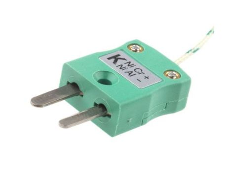 Termopara typ K do +350C 2m kabel 2m, Włókno szklane IEC