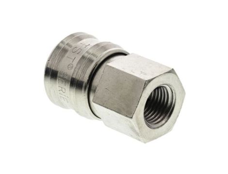 Szybkozłączka pneumatyczna, materiał Mosiądz, złącze G 1/4 żeńskie, RS PRO CEJN 320, JWL 520, JWL 530, Parker PE,