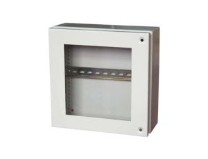 Puszka elektroinstalacyjna, 200 x 200 x 120mm, IP65, kolor Szary, materiał Stal, 0-wejściowa, RS PRO