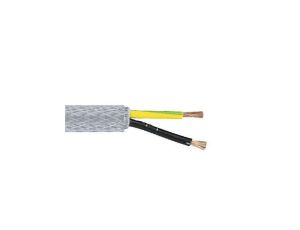 Kabel sterowniczy SY 2 rdzeniowy , Ekranowany, izolacja Polichlorek winylu PVC, D 7.3mm , 50m
