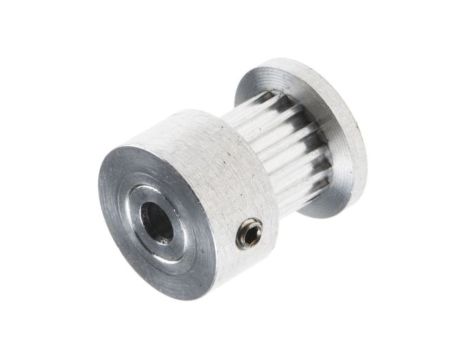 Koło pasowe rozrządu, materiał: Aluminium, stal powlekana cynkiem, Z: 15, otwór: 3mm, sz. paska: 6.35mm