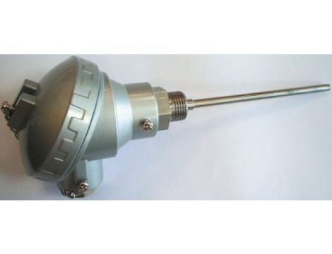 Termopara typ K do +1100C 500mm kabel 1m, Stal nierdzewna Zgodność z RoHS