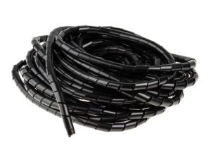 Opaska spiralna, Ø , Ø Maximum of 12mm, materiał: Nylonowy, kolor: Czarny, RS PRO 811-7705 /10szt./