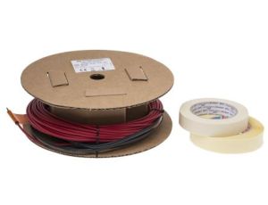 Kabel grzewczy, wydajność: 17W/m, kabel: Ogrzewanie podłogowe, dł.: 23.5m, Maks. +200C