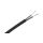 Sieciowy kabel zasilający 2 Core Polichlorek winylu PVC Sheath Czarny 5.34mm od , 300 V