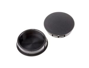 Zaślepka, Czarny Niegwintowany, Nylon 66, Zaślepianie, 44.5mm 49.7mm RS PRO