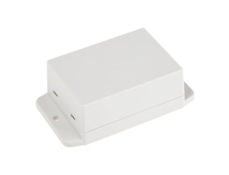 Obudowa Biały z kołnierzem, 70 x 50 x 29mm, RS PRO