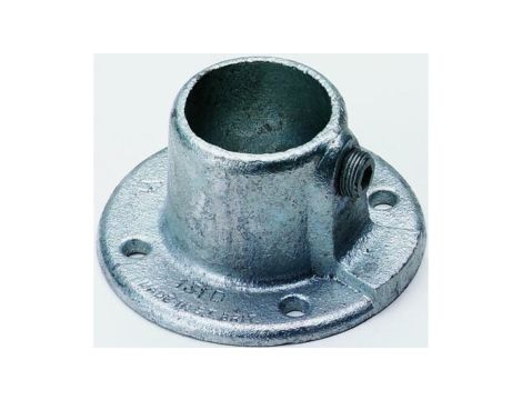 Kołnierz ścienny, Cast Iron, Kołnierz ścienny, 42mm, Rura okrągła, Typ 2