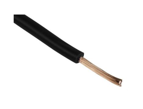 Kabel trzynormowy PCW, dł. 100m 6 mm, 53 A, 1 kV, Maks. +105C Czarny Zgodność z trzema normami, RS PRO