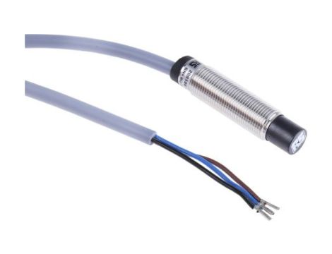 Czujnik indukcyjny PNP 8 mm cylindryczny M12 x 1 200 mA 10 → 30 V dc IP68 2kHz