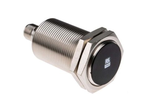 Czujnik indukcyjny PNP 10 mm cylindryczny M30 x 1,5 200 mA 10→ 30 V DC IP67 500Hz