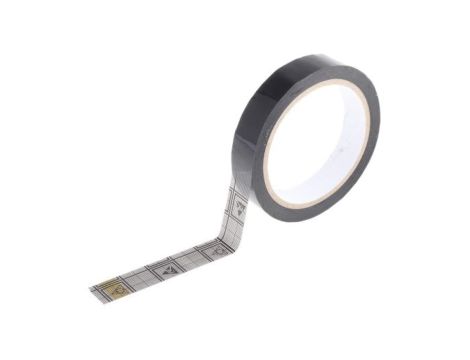 Tak Taśma zabezpieczająca ESD Nie Przezroczysty, 18mm x 36m Tak Nie, RS PRO Tak Logo Opakowanie
