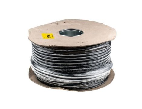 Sieciowy kabel zasilający 3 Core Polichlorek winylu PVC Sheath Czarny 9.7mm od , 300 V, 500 V