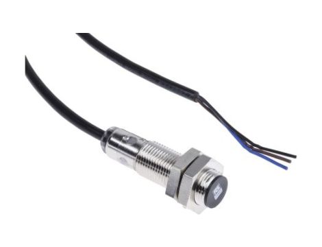 Czujnik indukcyjny NPN 2 mm cylindryczny M12 x 1 200 mA 10→ 30 V DC IP67 2kHz