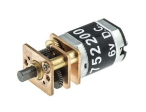 Silnik DC, 6 V, 170 mA, 0,46 W, 145 obr./min, 7 Ncm, RS PRO
