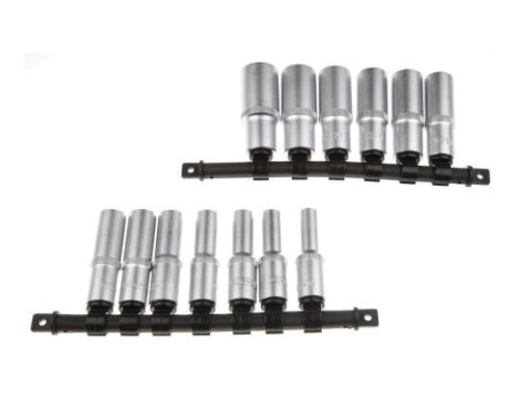 Zestaw nasadek 13 Piece 1/2 cala Kwadratowy Drive RS PRO