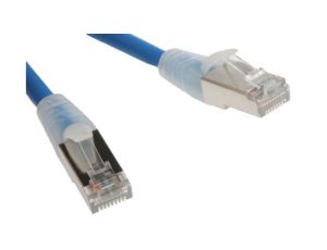 Kabel kategorii 6, Niebieski, Wtyk RJ45/męski RJ45dł.: 5m, mat. koszulki: LSZH