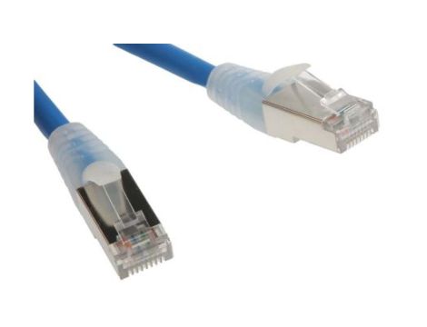 Kabel kategorii 6, Niebieski, Wtyk RJ45/męski RJ45dł.: 5m, mat. koszulki: LSZH