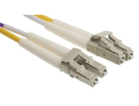 Kabel światłowodowy, średnica: 50/125m, OM3 Wielomodowy, Fioletowy, LC / LC