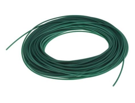 Zaokrąglony pas poliuretanowy, Zielony, śr.: 2mm, dł. 30m, obc.: 0.23kg