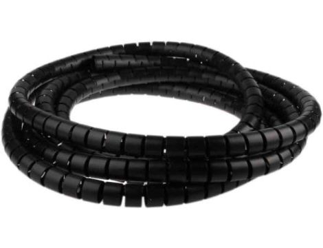 Opaska spiralna, materiał: PA 6, kolor: Czarny, RS PRO