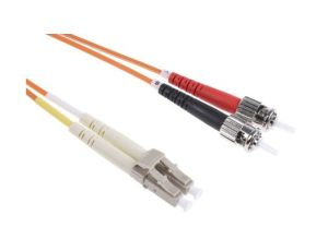 Kabel światłowodowy, średnica: 62.5/125m, OM1 Wielomodowy, Pomarańczowy, LC/ST