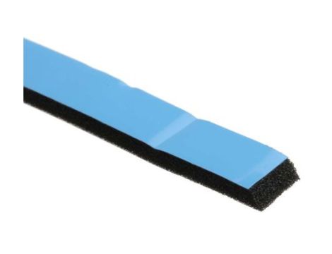 Taśma piankowa, 31m x 9mm x 3.2mm, kolor: Czarny, RS PRO Dwustronne