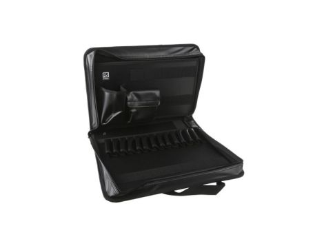 Torba narzędziowa, Poliester, typ blokady: Zamek błyskawiczny, dł.: 400mm, szer.: 295mm, gł.: 80mm