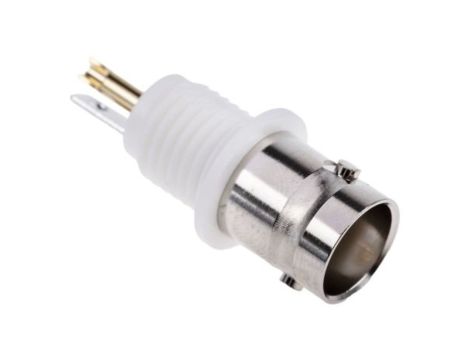 Złącze BNC, 50, 4GHz, Żeński, Lutowane, Montaż na panelu