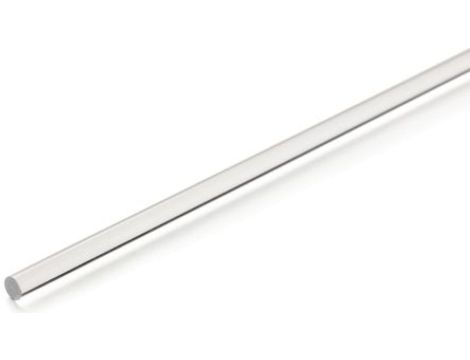 Pręt akrylowy, Ø 6mm x 1m, kolor: Wyczyść