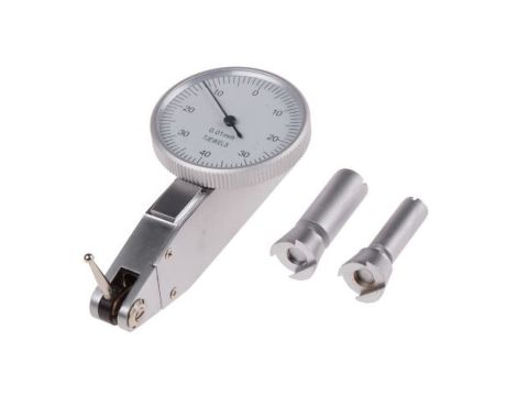 Czujnik zegarowy kontrolny, pomiar: +/-0.4mm, 0.01 mm, tarcza: 32mm, Jednostki metryczne