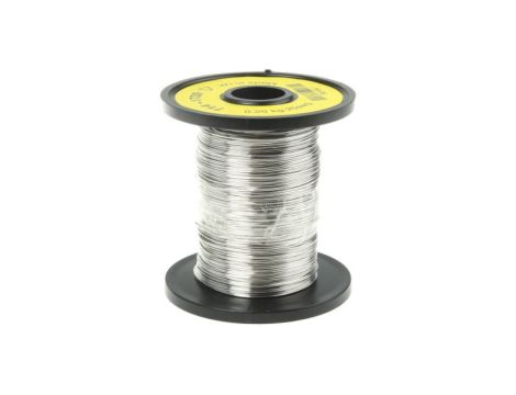Drut oporowy +1150C Stop niklu i chromu 0.51mm Jednordzeniowy Maksymalnie +1150 C. RS PRO