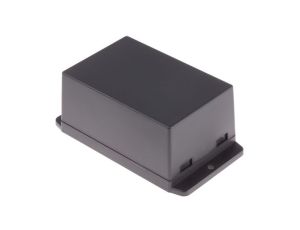 Obudowa Czarny z kołnierzem, 105 x 70 x 50mm, RS PRO