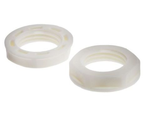 Nakrętka do dławnic kablowych, M16, IP68, kolor: Biały, materiał: Nylon 66, RS PRO