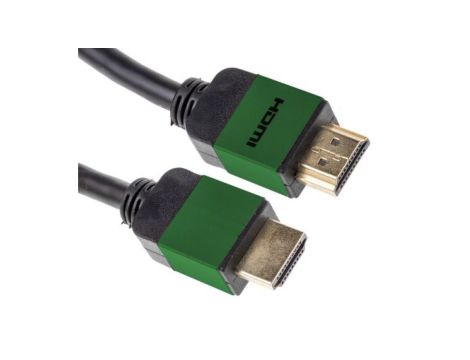 HDMI Cable, Slim Aluminium, Green