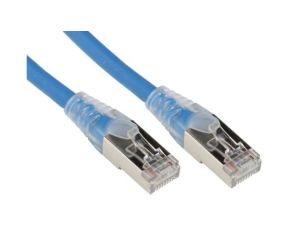 Kabel kategorii 6, Niebieski, Wtyk RJ45/męski RJ45dł.: 2m, mat. koszulki: LSZH