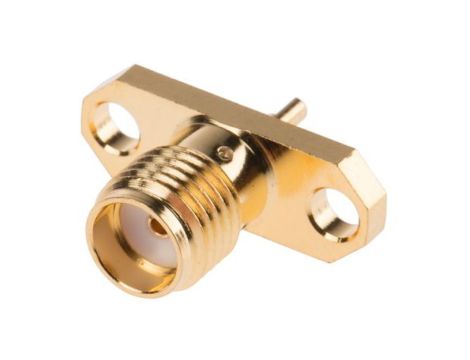 Złącze koncentryczne, 50, 18GHz, Żeński, Lutowane, Montaż na kołnierzu