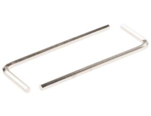 Klucz imbusowy Jednostki metryczne 2.5mm Sześciokątne, typu L, materiał: Stal chromowo-wanadowa, RS PRO