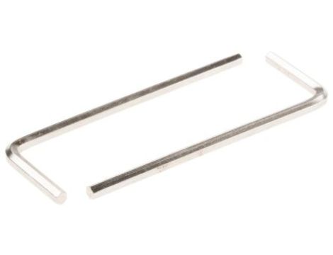 Klucz imbusowy Jednostki metryczne 2.5mm Sześciokątne, typu L, materiał: Stal chromowo-wanadowa, RS PRO