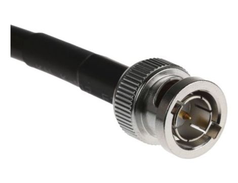 Kabel koncentryczny, RG59 Wtyk BNC Wtyk BNC 1m, RS PRO Z zakończeniem