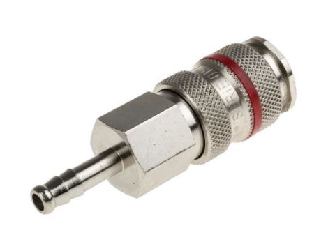 Szybkozłączka pneumatyczna, materiał Mosiądz, RS PRO PLC 60, Rectus 19