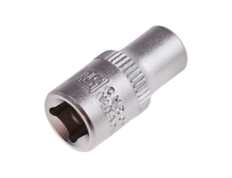 Nasadka sześciokątna z gniazdem 1/4 cala 6mm RS PRO