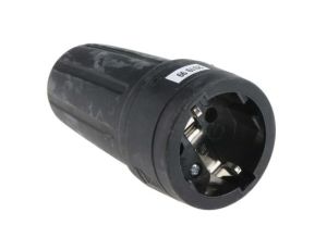 Gniazdo sieciowe, 16A, 250 V, 2P+E Typ F, niemieckie Schuko, RS PRO