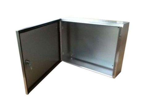 Szafka ścienna rozdzielcza, materiał: Stal nierdzewna typu 304, IP66, 500 x 500 x 200mm, RS PRO